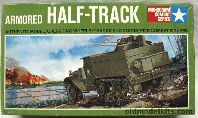 Monogram 1/35 M-16 Armored Half-Track -  (Multiple Gun Motor Carrier MGMC), PM155-150 plastic model kit